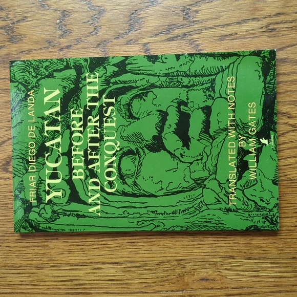 Vintage Yucatan Before And After The Conquest By Diego De Landa Paperback Book - Picture 1 of 16